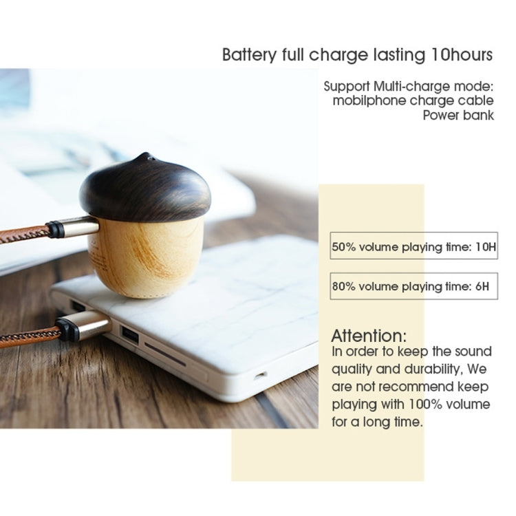 A020 Portable Nut Outdoor Bluetooth V2.1 Speaker with Mic, Support Hands-free by buy2fix