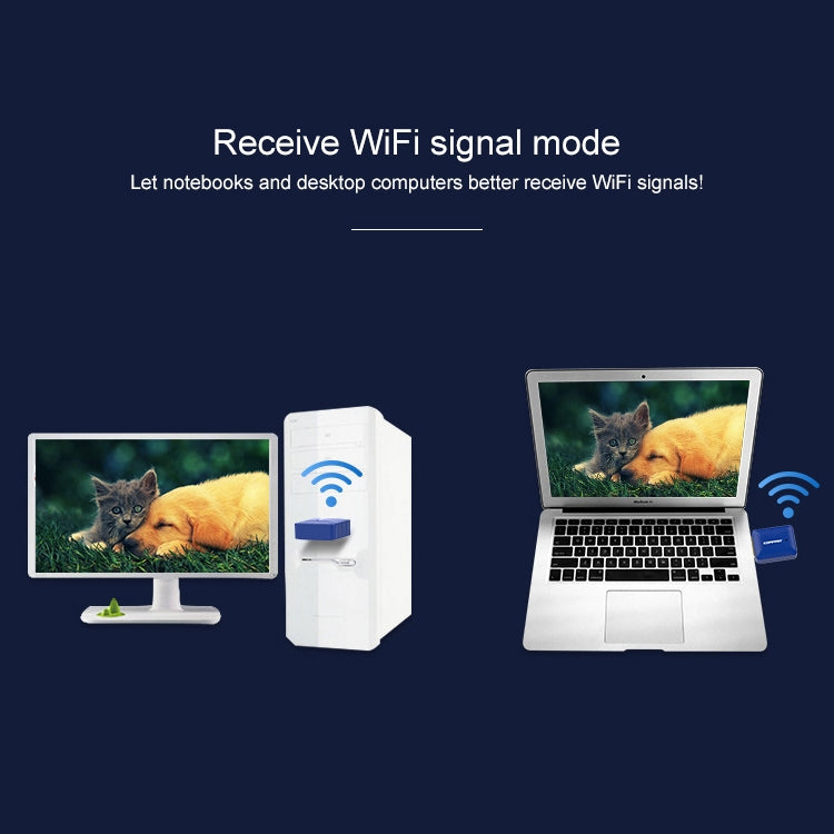 COMFAST CF-726B 650Mbps Dual-band Bluetooth Wifi USB Network Adapter Receiver by COMFAST