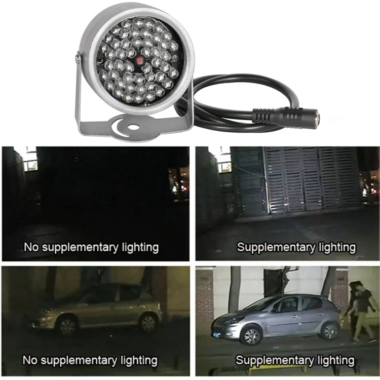 48IR 48 LEDs Infrared Fill Light Monitoring Auxiliary Lamp by buy2fix
