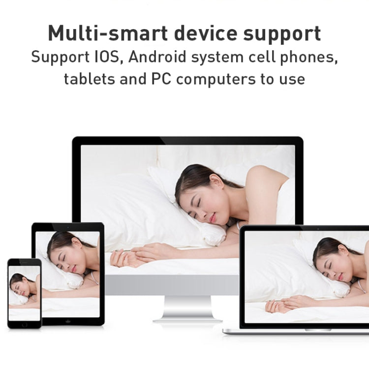 GH6 WiFi Smart Surveillance Camera, Support Night Vision / Two-way Audio(Black) by buy2fix