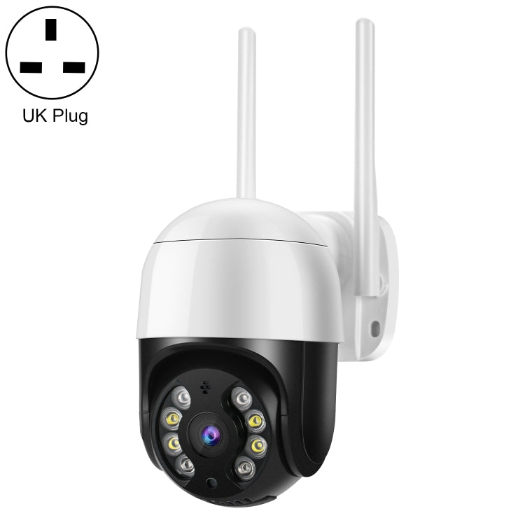 QX29 3.0MP HD WiFi IP Camera, Support Night Vision & Motion Detection & Two Way Audio & TF Card, UK Plug - Wireless Camera by buy2fix | Online Shopping UK | buy2fix
