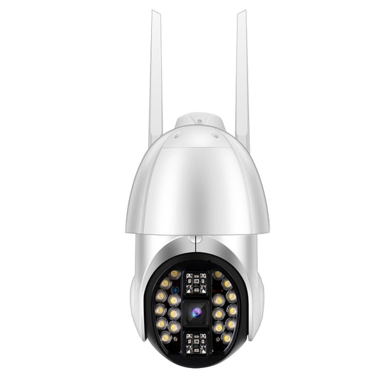 QX33 1080P Panoramic PTZ 360 Degree Rotating WIFI Camera, Support Day and Night Full Color & Two-way Voice Intercom & Motion Detection Alarm & Video Playback & 64GB TF Card,EU Plug by buy2fix