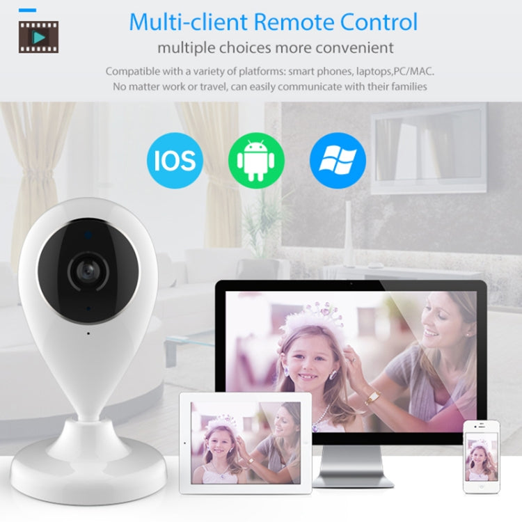 NEO NIP-55AI Indoor WiFi IP Camera, with IR Night Vision & Multi-angle Monitor & Mobile Phone Remote Control by NEO