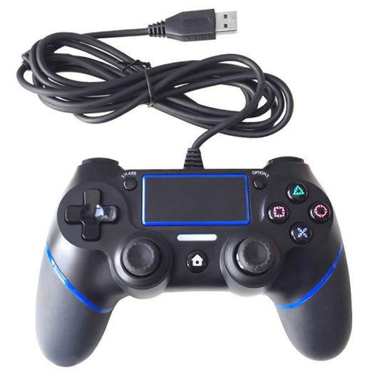 Wired Game Controller for Sony Playstation PS4(Blue) by buy2fix
