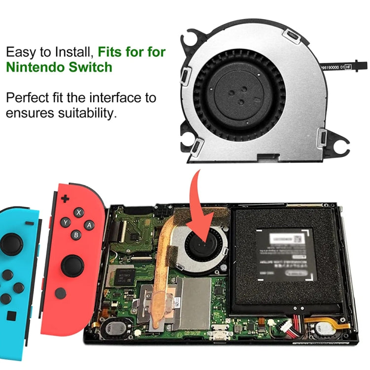 Original Inner Cooling Fan for Nintendo Switch by buy2fix