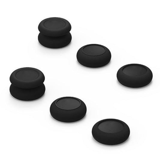 Left + Right Gamepad Rocker Cap Button Cover for Switch(Black) by buy2fix
