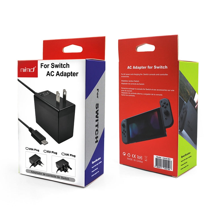 AC Adapter Charger for Nintend Switch, EU Plug by buy2fix