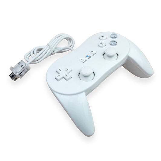 Classic Wired Game Controller Gaming Remote For Nintendo Wii(White) by buy2fix