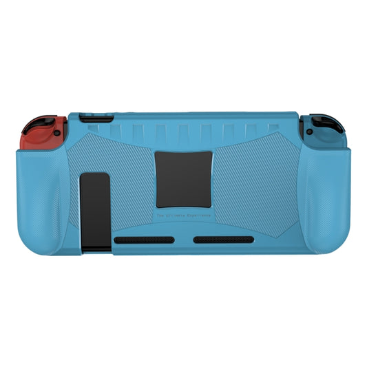 TPU Soft Protective Shell Drop Resistance for Nintendo Switch(Blue) by buy2fix