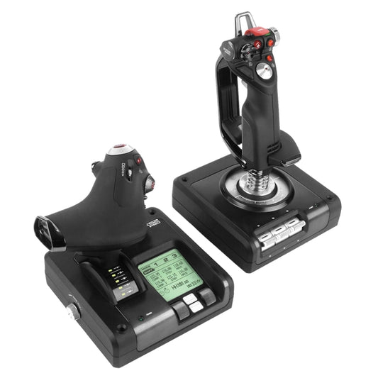 Logitech G Saitek X52 Pro Flight Control Game Throttle Joystick Handle Controller by Logitech