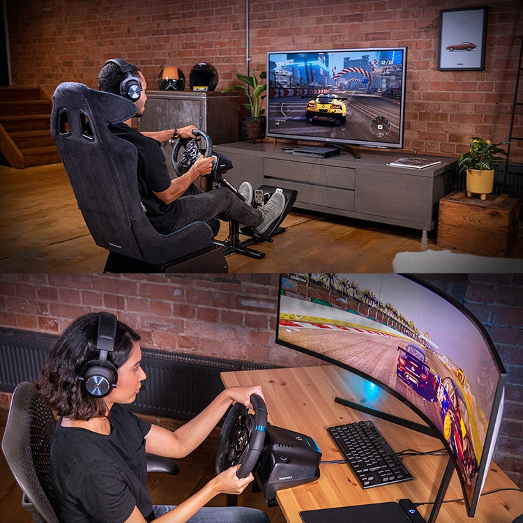 Logitech G923 Game Racing Steering Wheel Pedal Shift Lever for PS5 / PS4 / PC by Logitech