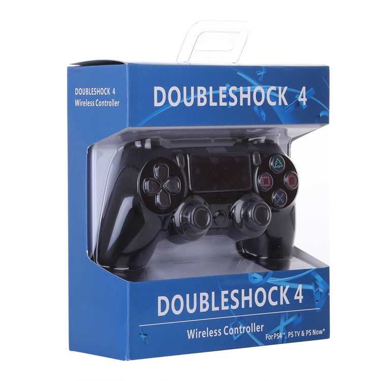 Wireless Bluetooth Snowflake Button Game Controller for Sony PS4(Black) by buy2fix