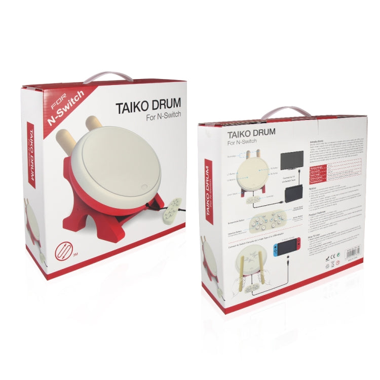 DOBE TNS-1867 Video Game Drum Sticks Controller Taiko Drum Kits for Nintendo Switch by DOBE