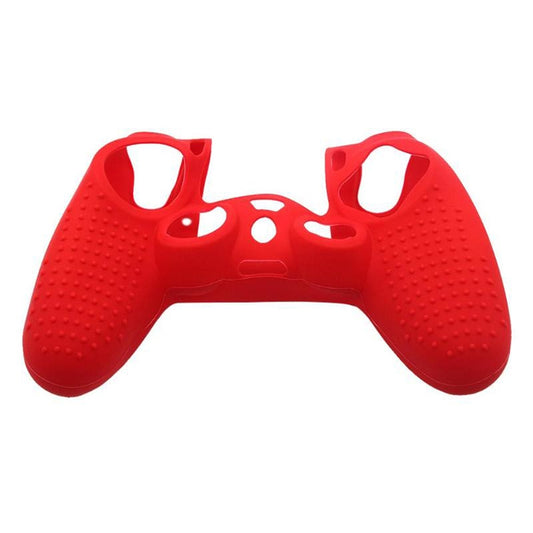Non-slip Silicone Protective Case for Sony PS4(Red) by buy2fix