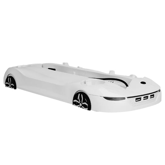 Multi-function Host Machine Dissipate Heat Charging Base Holder for PS4 Pro / Slim(White) by buy2fix