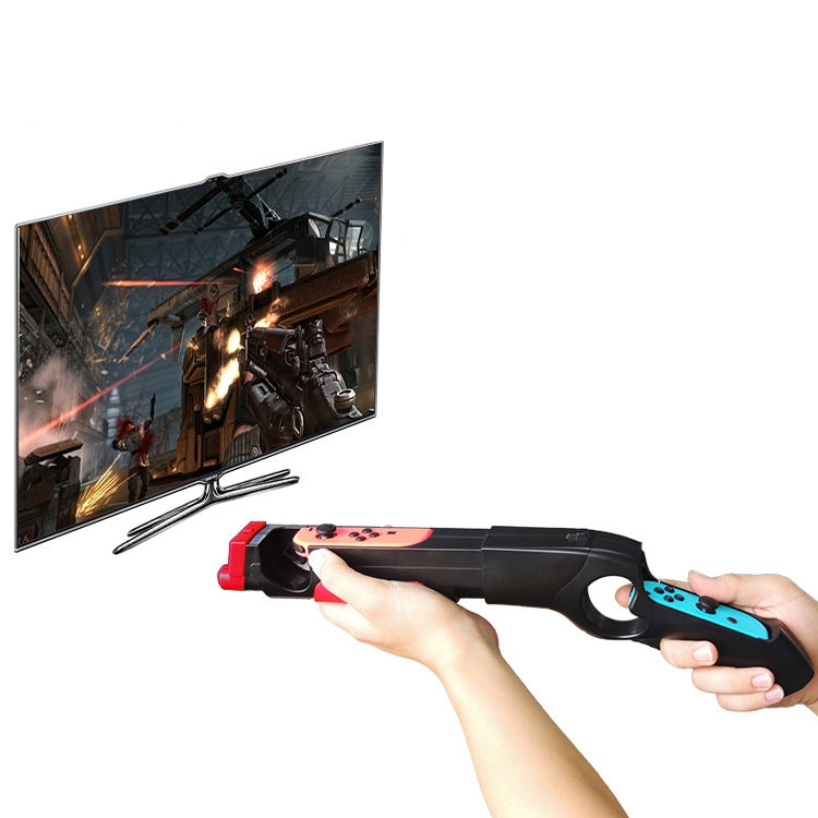 iplay HBS-122 Shooting Game Gun Handle Holder for Nintendo Switch Joy-Con by iplay