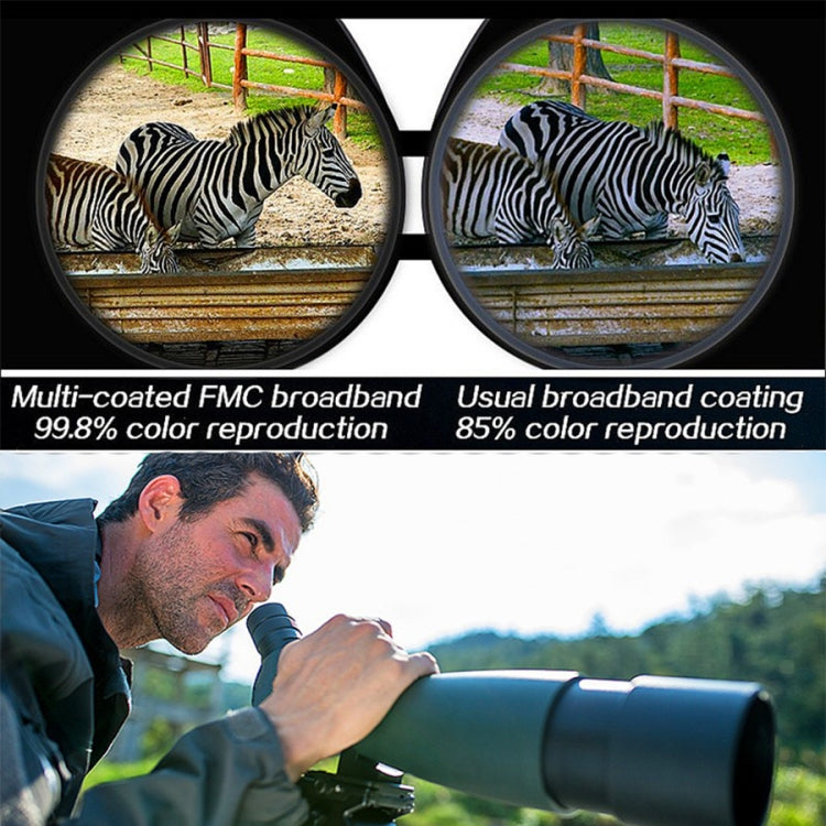 Maifeng 25-75x70 Professional High Definition High Times Outdoor Zoom Monocular Astronomical Telescope by Zoom