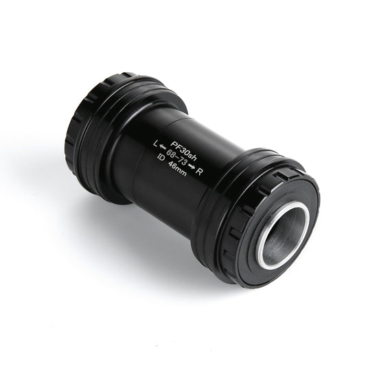 PF30 Press Fit Style Bottom Bracket Fits 68-73mm for SHIMANO / SRAM / Prowheel Mountain Bike(Black) by buy2fix