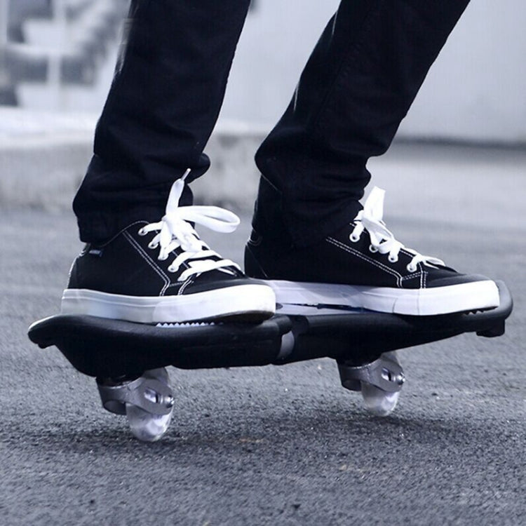 Fashion Vulcan Pattern Two-wheeled Skateboard Luminous Flash Wheel Vitality Board(Black) by buy2fix