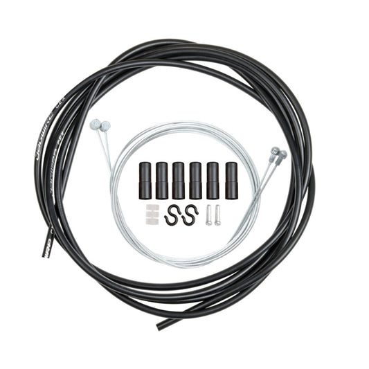 Universal Bicycle Brake Cable Tube Set(Black) by buy2fix