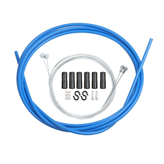 Universal Bicycle Brake Cable Tube Set(Blue) by buy2fix