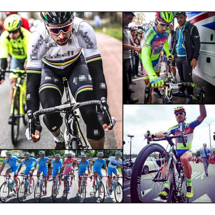 1 Pair Cycling Road Bike Sports Bicycle Cork Handlebar Tape Wrap + 2 Bar Plug(Red) by buy2fix