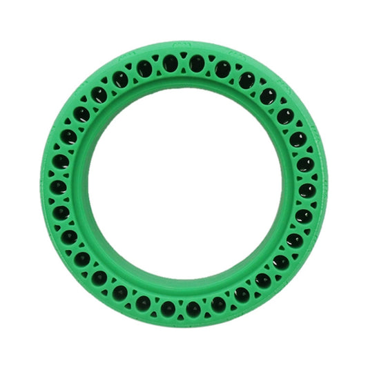 8.5 inch Electric Scooter Wear-resistant Shock-absorbing Decorative Pattern Tire Honeycomb Solid Tire, Suitable for Xiaomi Mijia M365(Green) by buy2fix