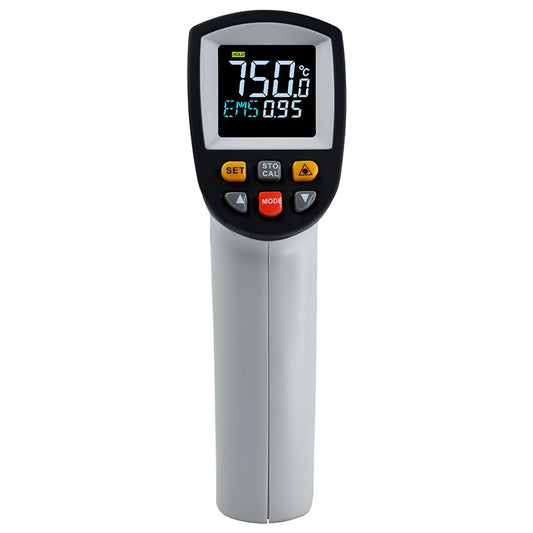 GT750 Portable Digital Laser Point Infrared Thermometer, Temperature Range: -50-750 Celsius Degree(Grey) by buy2fix