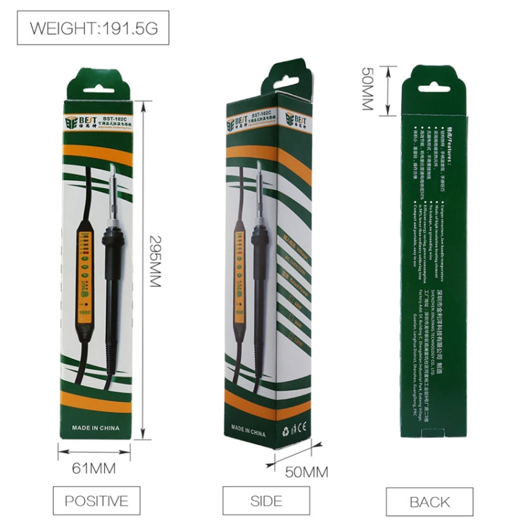 BEST Adjustable Temperature Electric Soldering Iron Welding Solder Station Heat Pencil, US Plug by BEST