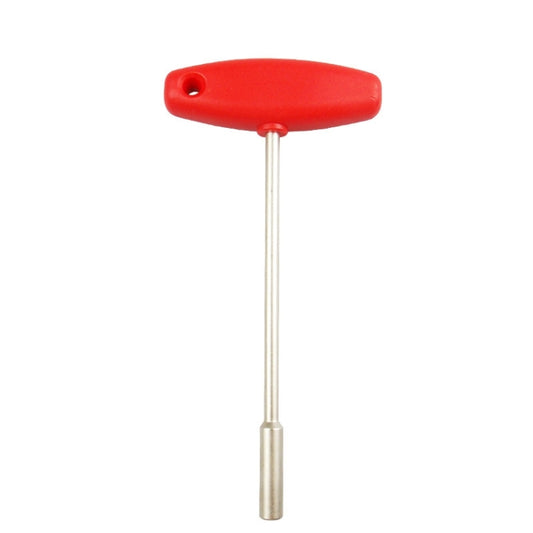 BIKERSAY BT031B T-shaped Socket MTB Road Bike Built-in Tool Steel Concealed Spoke Cap Wrench(4.7mm Hexagon Socket) by BIKERSAY