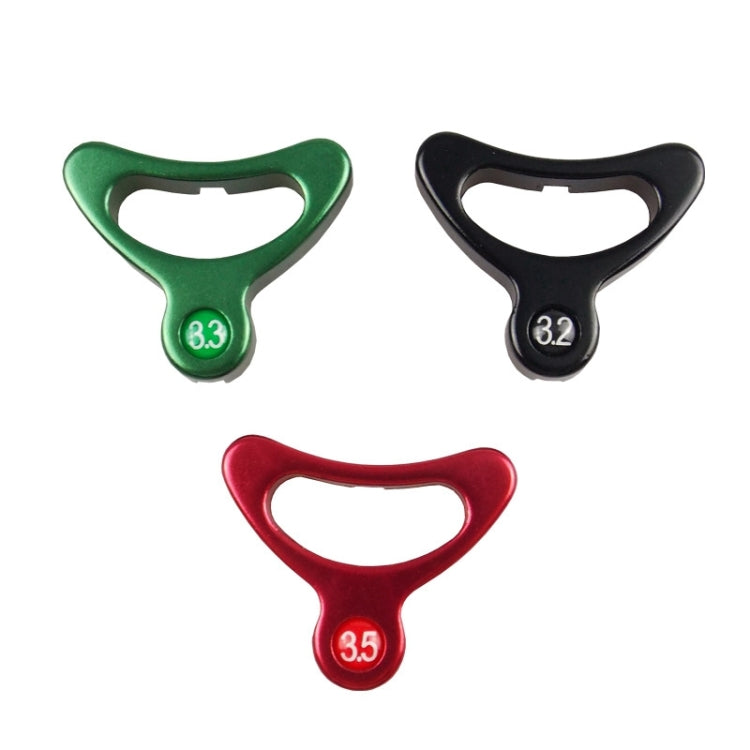 BIKERSAY BK033 Bicycle Spoke Wrench Repair Tool Aluminum Alloy Wheel Spoke Nipple Adjustment Spanner(Green) by BIKERSAY