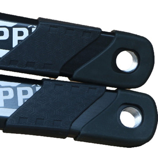 BIKERSAY CP001 Bicycle Crank Cover Silicone Arm Sleeve (Black) by BIKERSAY