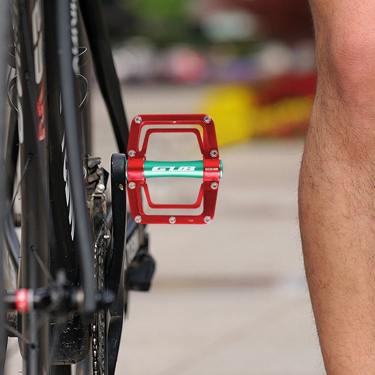 GUB GC010 MTB Bicycle Pedals(Red) by GUB