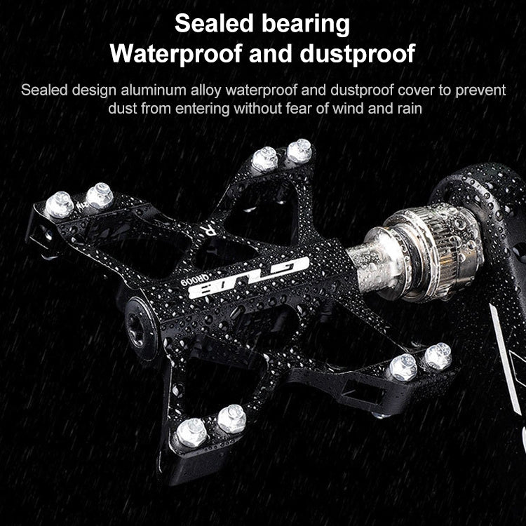 GUB QR-009 Aluminum Alloy MTB Non-slip Bicycle Pedals by GUB