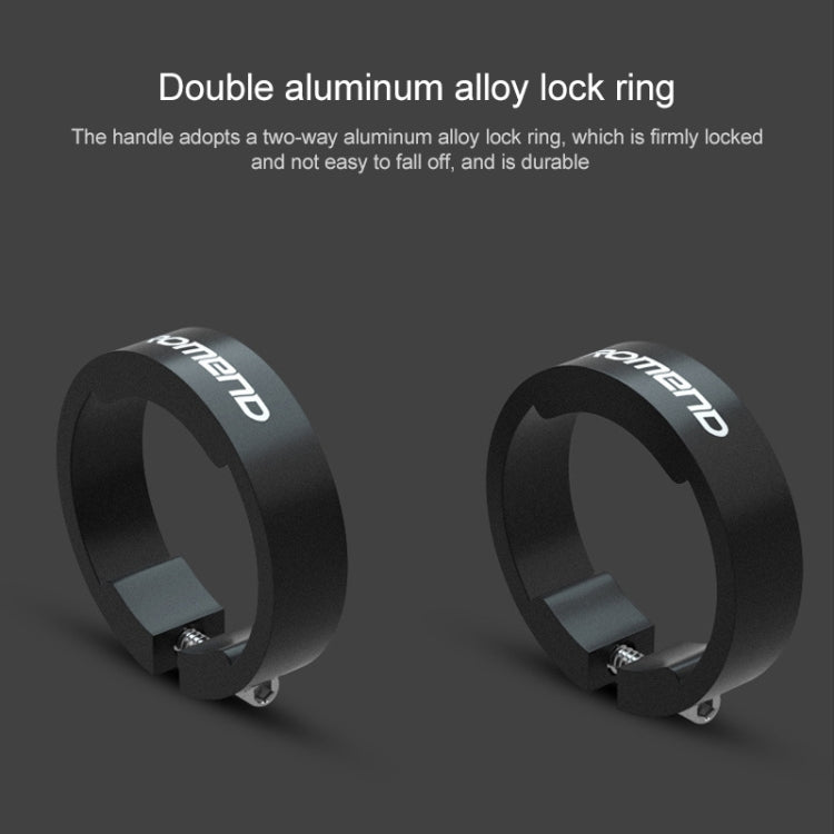 PROMEND GR-506 1 Pair Rubber Ergonomic Ball Bicycle Grip Cover (90mm+130mm) by PROMEND