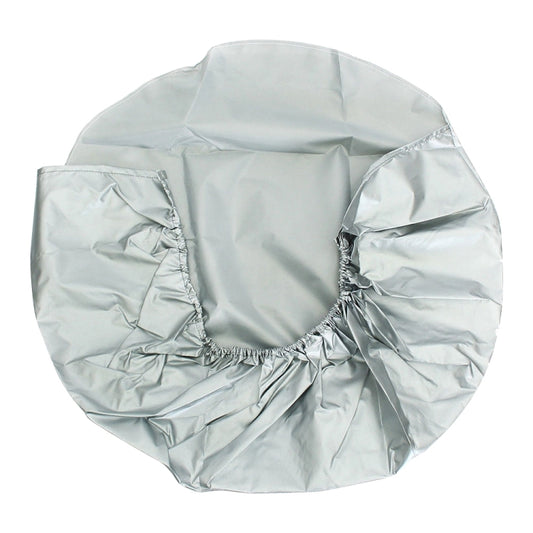 4PCS 210D Oxford Cloth RV Caravan Tire Dustproof and Waterproof Cover For 27-29 inch (Silver) by buy2fix