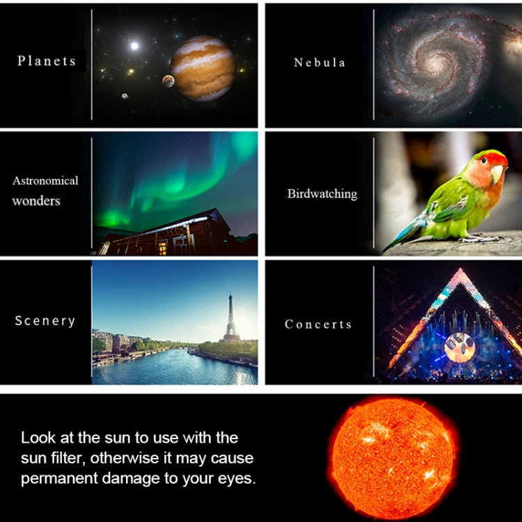 WR852 16x/66x70 High Definition High Times Astronomical Telescope with Tripod by buy2fix