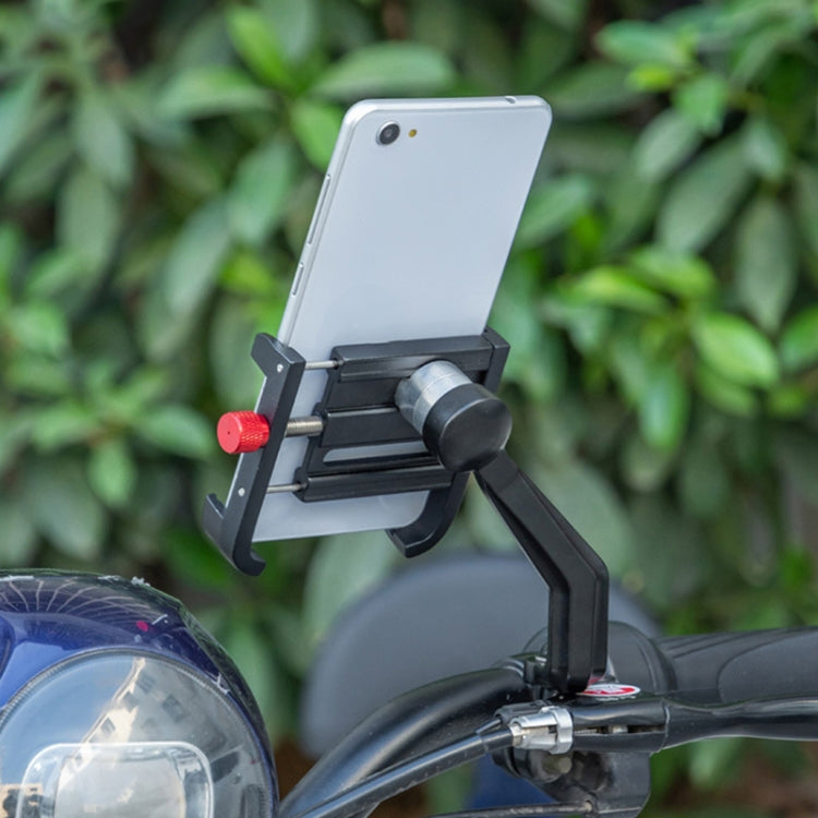 PROMEND SJJ-275E Bicycle Aluminum Alloy Phone Holder for Handlebar (Titanium Color) by PROMEND