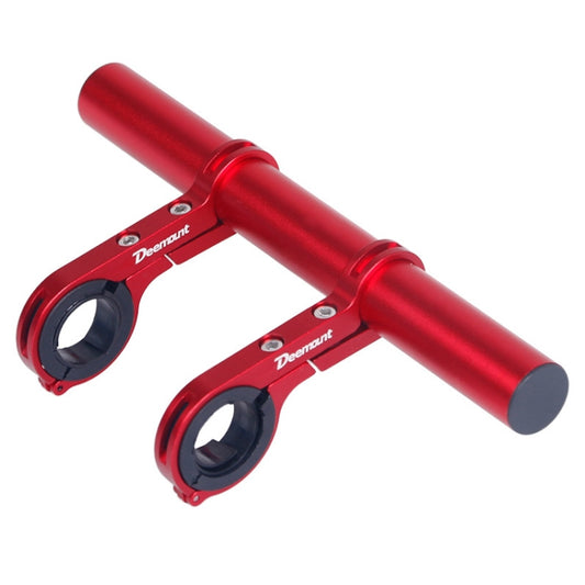 HLD-208 Mountainous Bicycle Aluminium Alloy Handlebar Extension Frame Flashlight Bracket (Red) by buy2fix