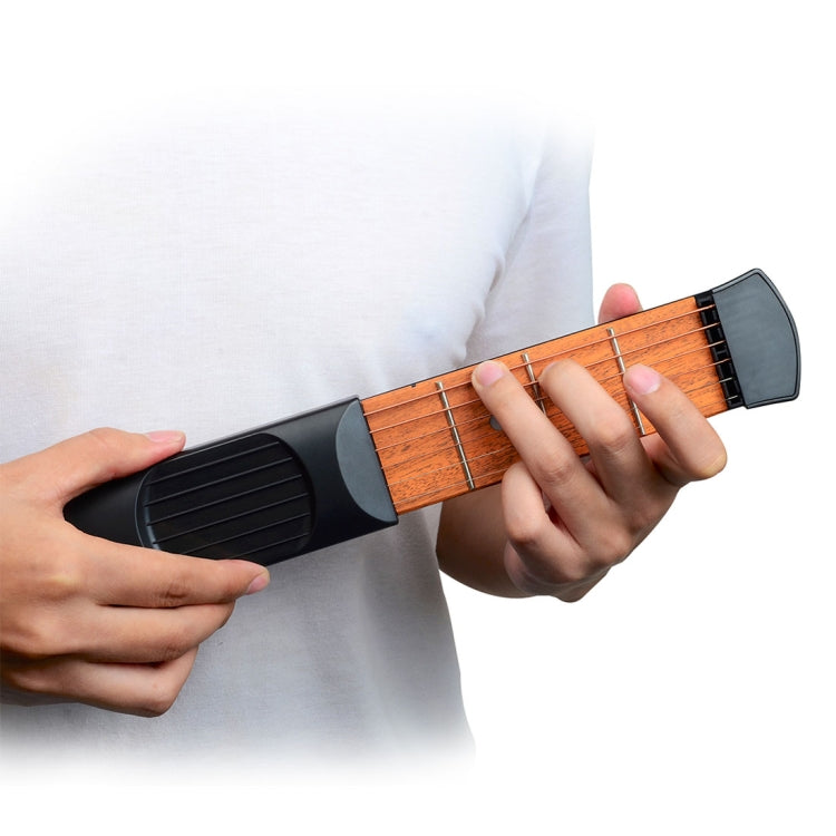 Mini Pocket Guitar Portable Guitar Trainer Finger Chord Conversion Trainer KD10 by buy2fix
