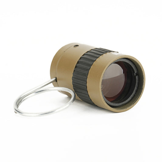 2.5x17.5mm Mini Pocket Miniature Telescope with Finger Buckle (Gold) by buy2fix