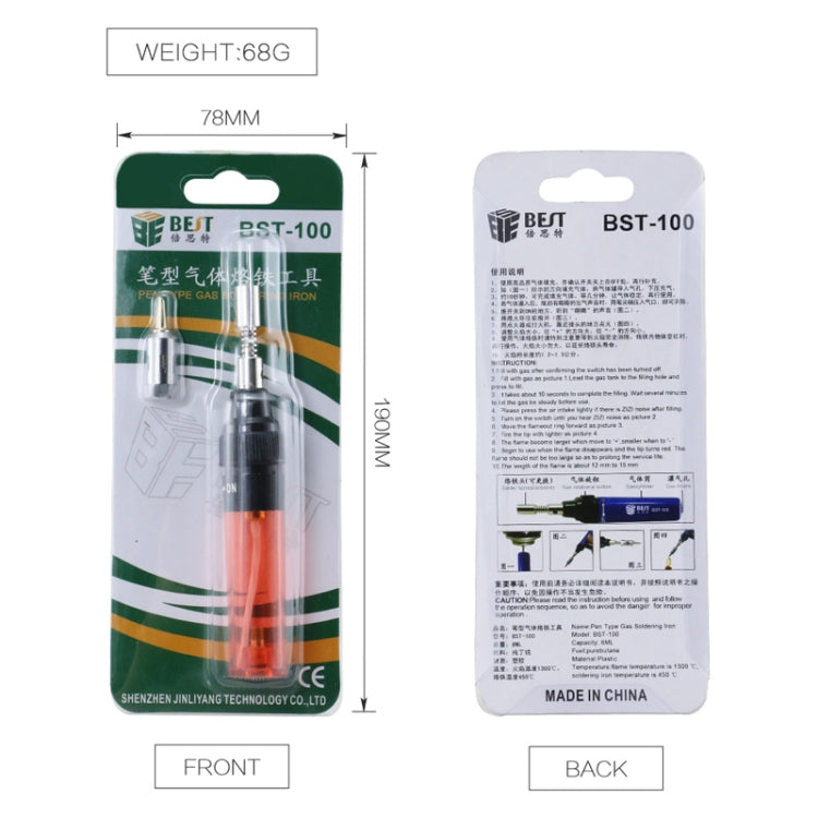 BEST Butane Gas Soldering Iron Pen (Random Color Delivery ) by BEST
