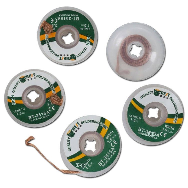 BEST-3515A 3.5mm Desoldering Braid Solder Wire by BEST