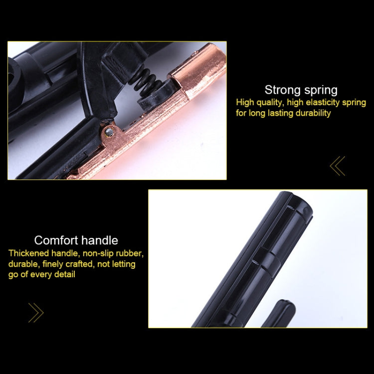 Durable Heat-resistant Cable Welding Clamps Electrode Holder by buy2fix