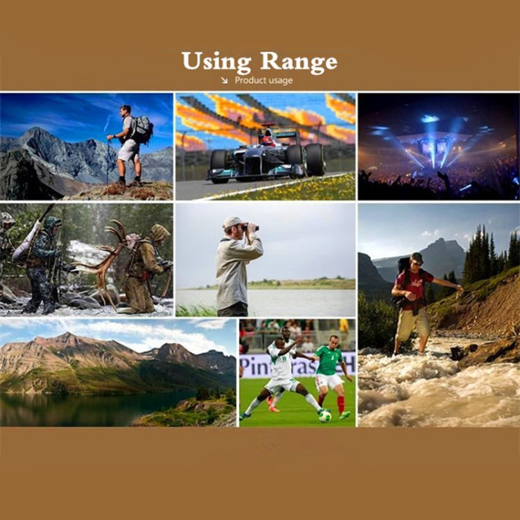 Nikula 7*18 Portable Professional High Times High Definition Dual Focus Zoom Monocular Pocket Telescope by Zoom