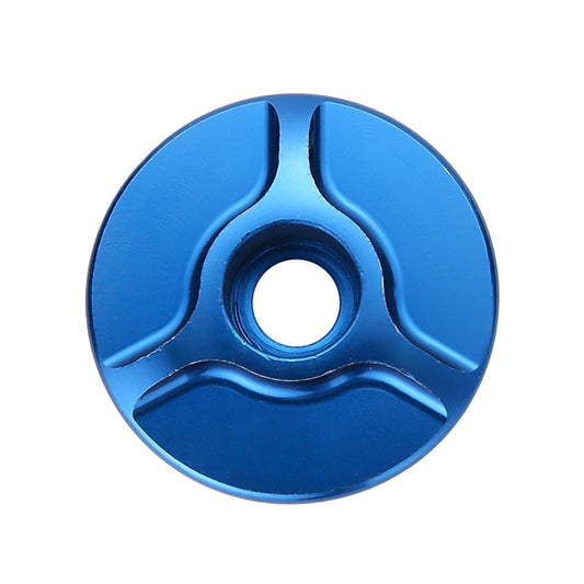 1 Pair C16 Bicycle CNC Aluminum Bike Headset Cap(Blue) by buy2fix