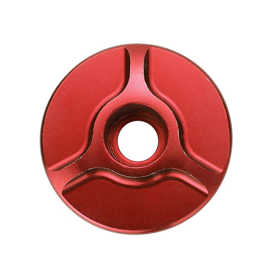 1 Pair C16 Bicycle CNC Aluminum Bike Headset Cap(Red) by buy2fix