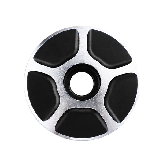 1 Pair C17 Bicycle CNC Aluminum Bike Headset Cap (Black) by buy2fix