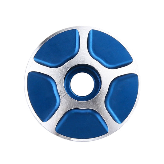1 Pair C17 Bicycle CNC Aluminum Bike Headset Cap (Blue) by buy2fix