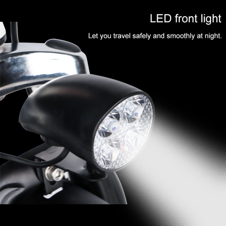 20LVXD30 20 Inch 48V Lithium Battery 350W Mini Valet Driving Folding Electric Bicycle(Black) by buy2fix